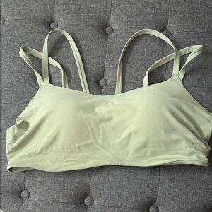 Nike Light Green Strappy Sports Bra - Women Intimates